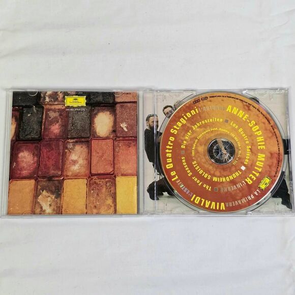 Vivaldi The Four Seasons CD Anne-Sophie Mutter - Picture 2 of 3